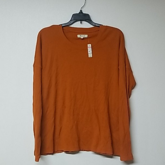 Madewell Tops - Madewell Maple Glow Shirt